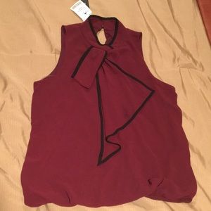 Burgundy,no sleeve